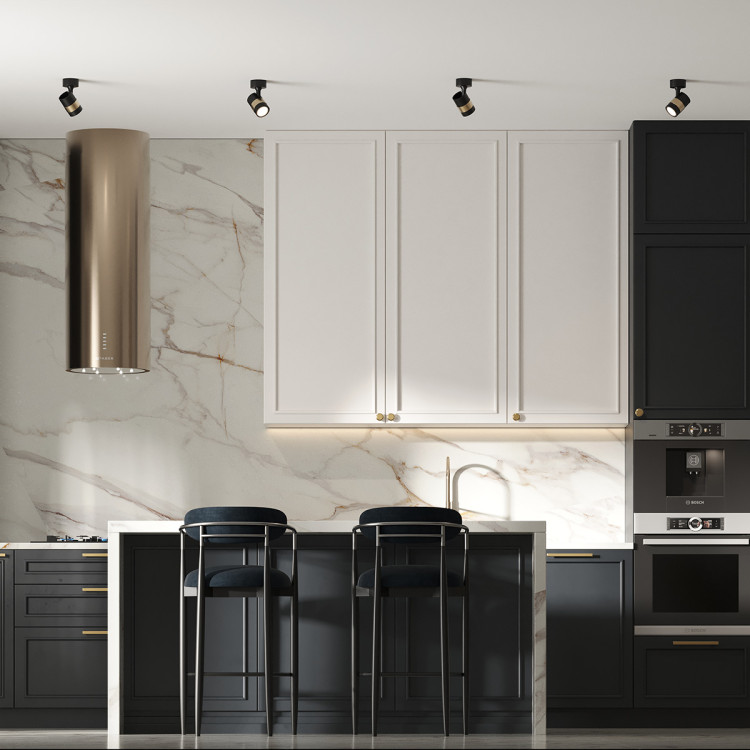 Spot Anillo 1 czarny 1xGU10 - 10025