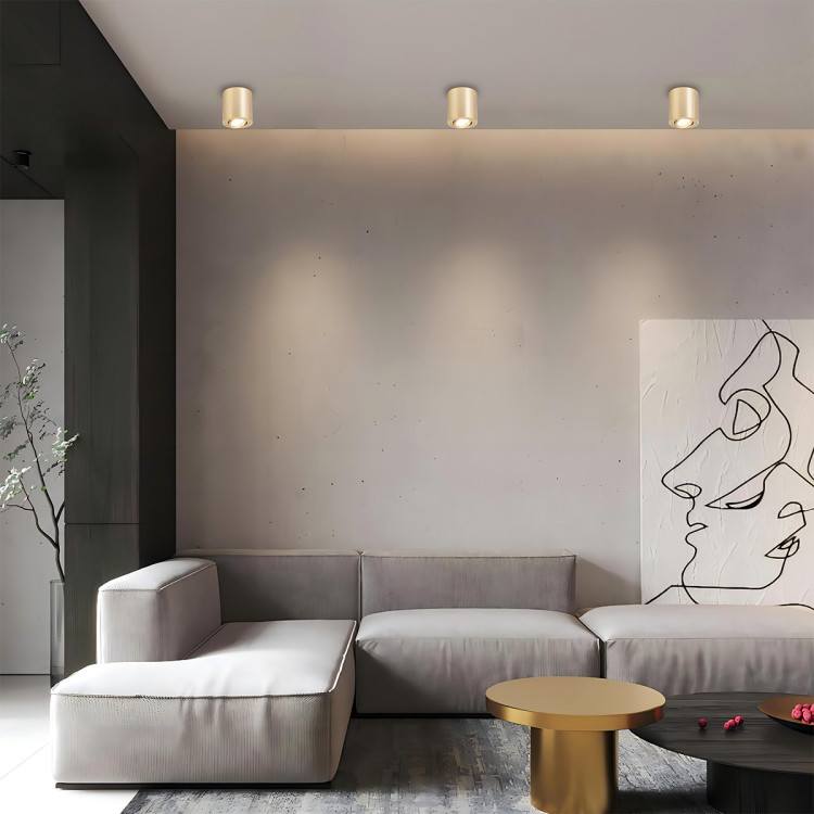 Oprawa natynkowa Tulon złota 1xGU10 - 10101