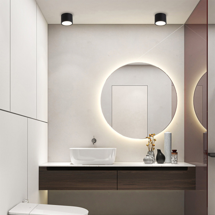 Oprawa natynkowa Kendal czarna IP65 GX53 - 10105