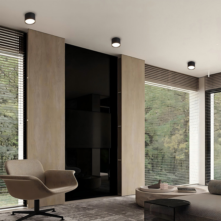 Oprawa natynkowa Kendal czarna GX53 - 10109