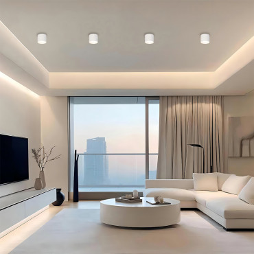 Oprawa natynkowa Kendal L biała GX53