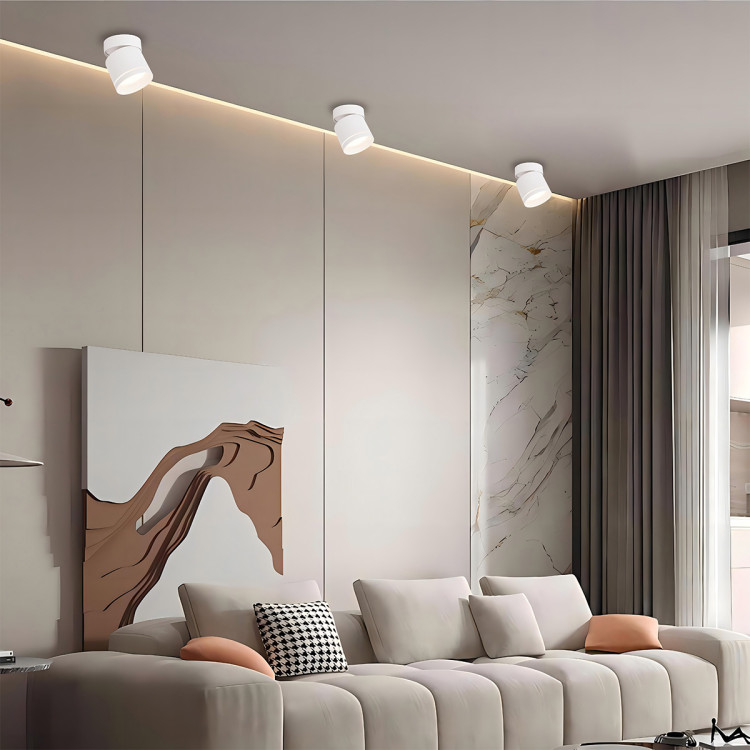 Oprawa natynkowa Kendal biała GX53 - 10116