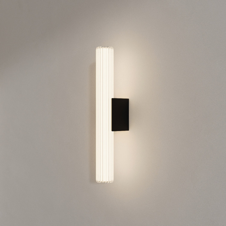 Kinkiet Linea 45 cm czarny LED CCT - 10208