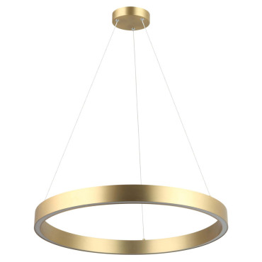 Lampa wisząca Midway Triangle złota LED 3000K