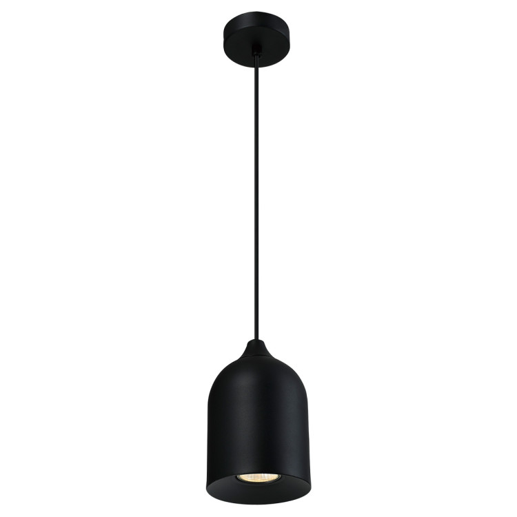 Metalowa lampa wisząca Nilo czarna 1xGU10 - 10657