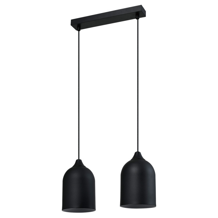 Metalowa lampa wisząca Nilo czarna 2xGU10 - 10661