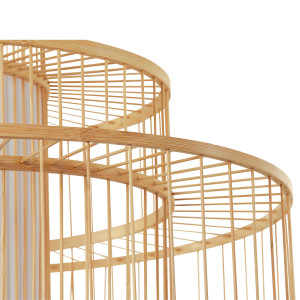 Lampa wisząca Stela rattanowa 1xE27