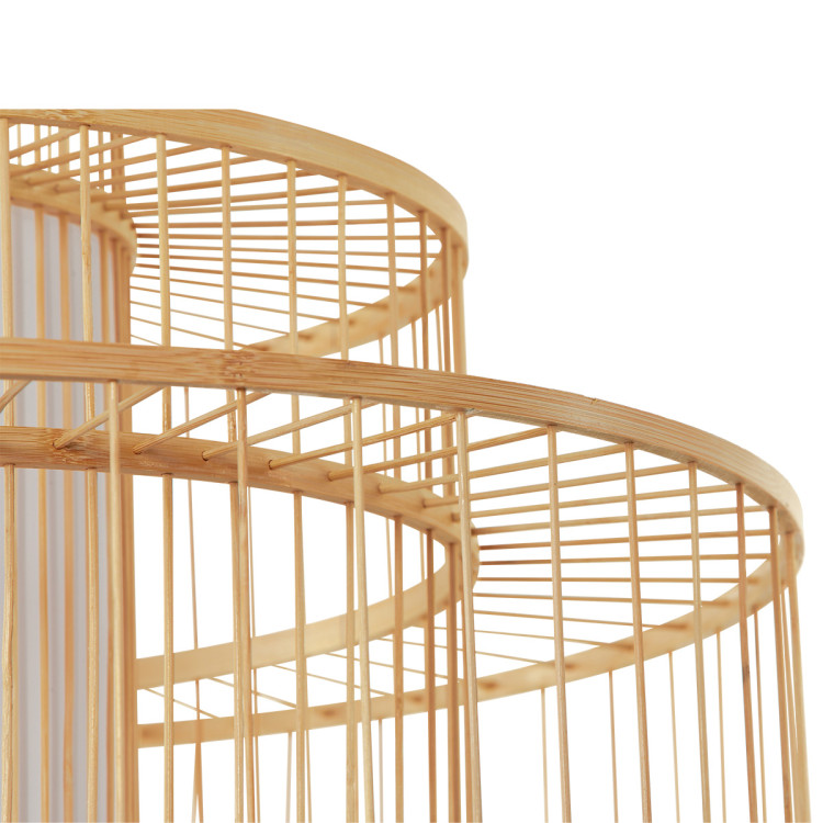 Lampa wisząca Stela rattanowa 1xE27 - 10673