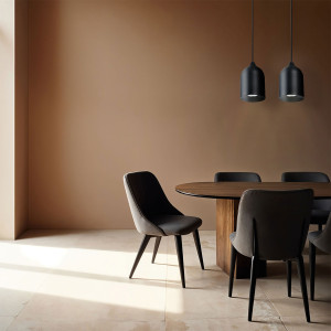 Metalowa lampa wisząca Nilo czarna 2xGU10