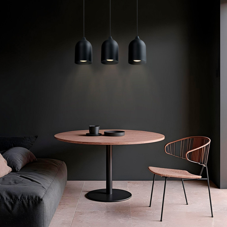 Metalowa lampa wisząca Nilo czarna 3xGU10 - 10682