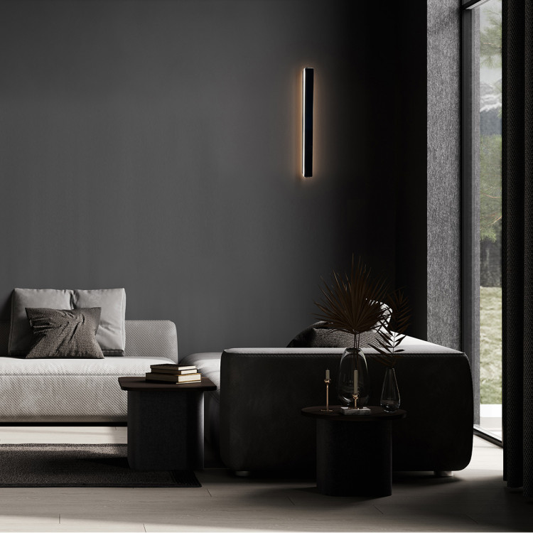 Kinkiet Bodo 40 cm czarny IP54 LED CCT - 10726