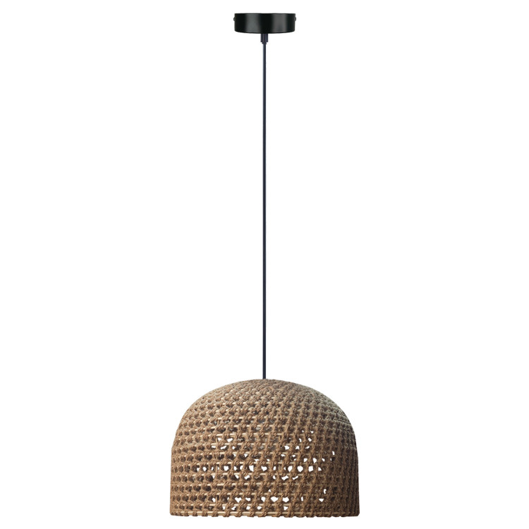 Rattanowa lampa wisząca Kanso 40 cm jasne drewno 1xE27 - 10782