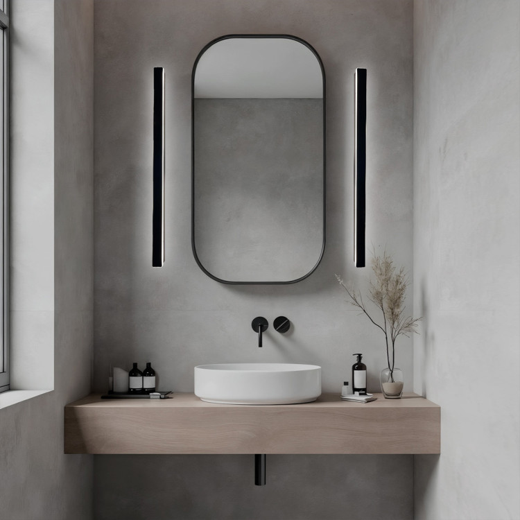 Kinkiet Bodo 40 cm czarny IP54 LED CCT - 10848