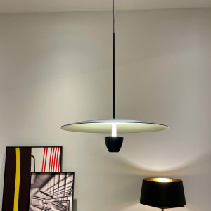 Lampa wisząca Ufo S czarna LED CCT