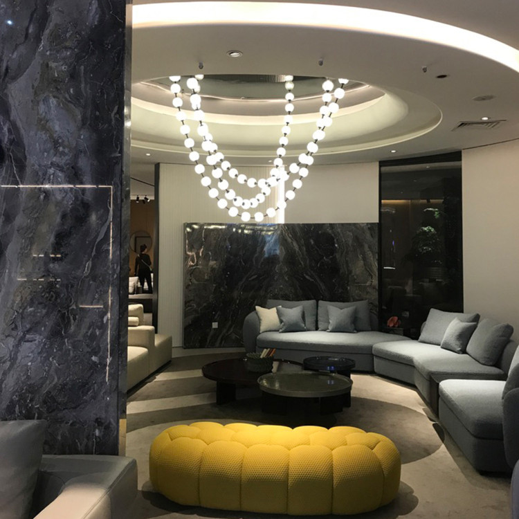 Lampa wisząca Dorado Rope 4 m złota LED CCT - 10930