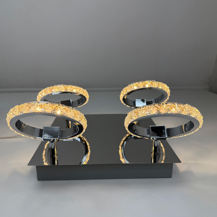 Plafon Carrara srebrny LED 3000K - 11024