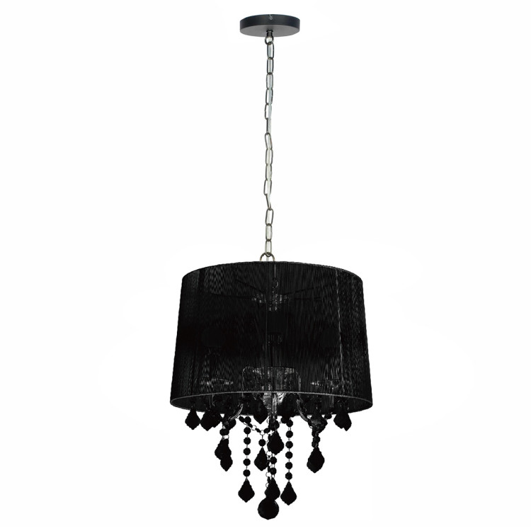 Lampa wisząca Mona czarna 3xE14 - 11151