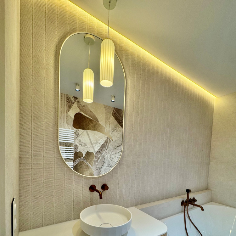 Lampa wisząca Piega 1 biała 1xE14 - 11161