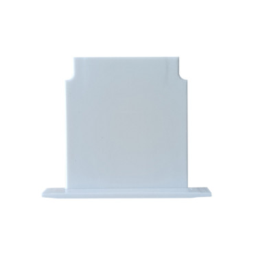 Zaślepka do szyn podtynkowych Magnetic Slim biała