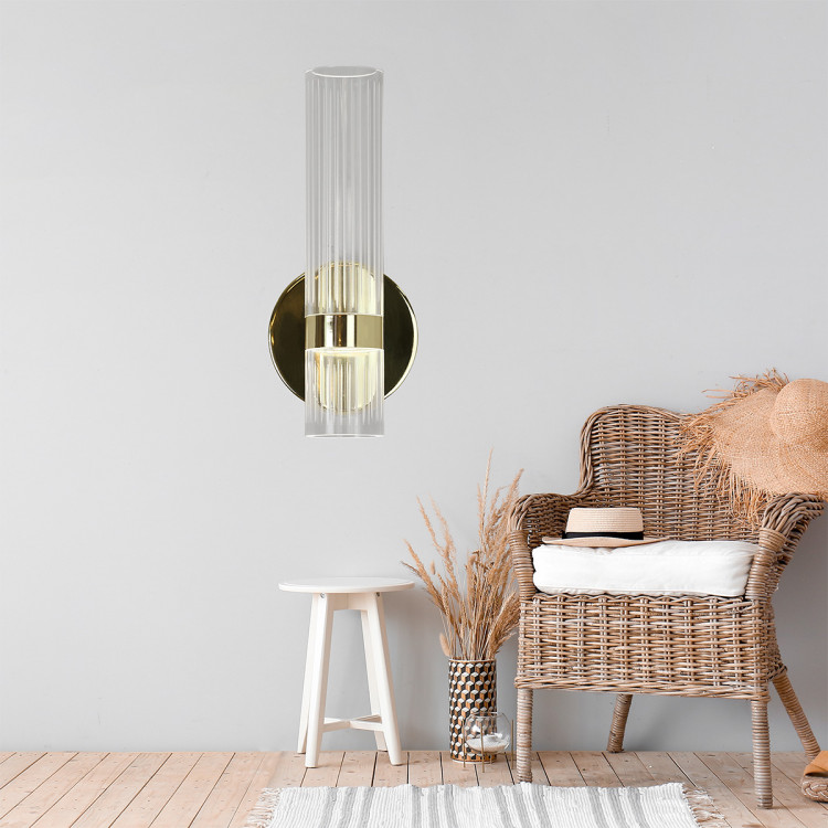 Kinkiet Ambiente złoty LED CCT - 11235