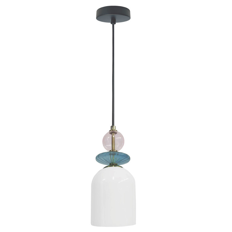 Lampa wisząca Tropea biała 1xE27 - 11290