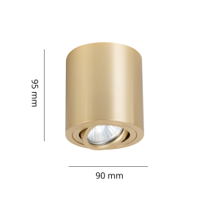 Oprawa natynkowa Tulon złota 1xGU10