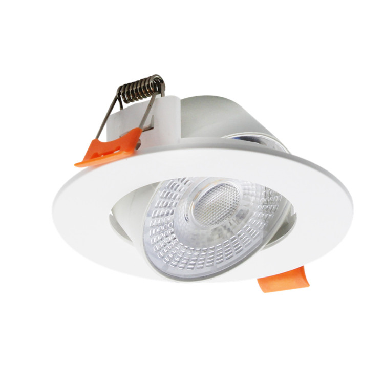 Ruchome oczko podtynkowe Plus białe LED CCT - 11307
