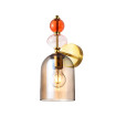 Kinkiet Tropea bursztynowy 1xE27