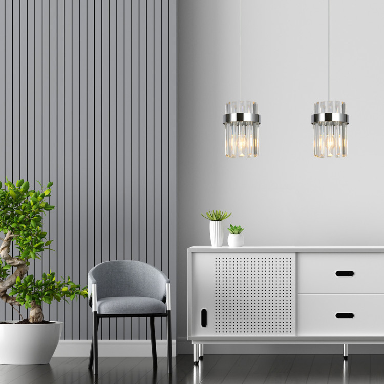 Lampa wisząca Vetro chrom 2xE14 - 11346