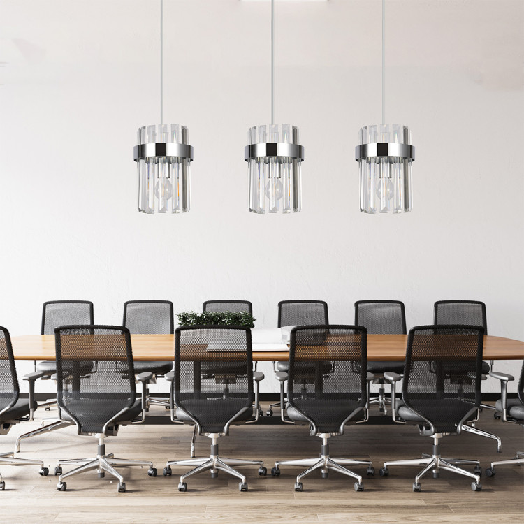 Lampa wisząca Vetro chrom 3xE14 - 11348