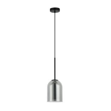 Lampa wisząca Elaris dymna 1xE27
