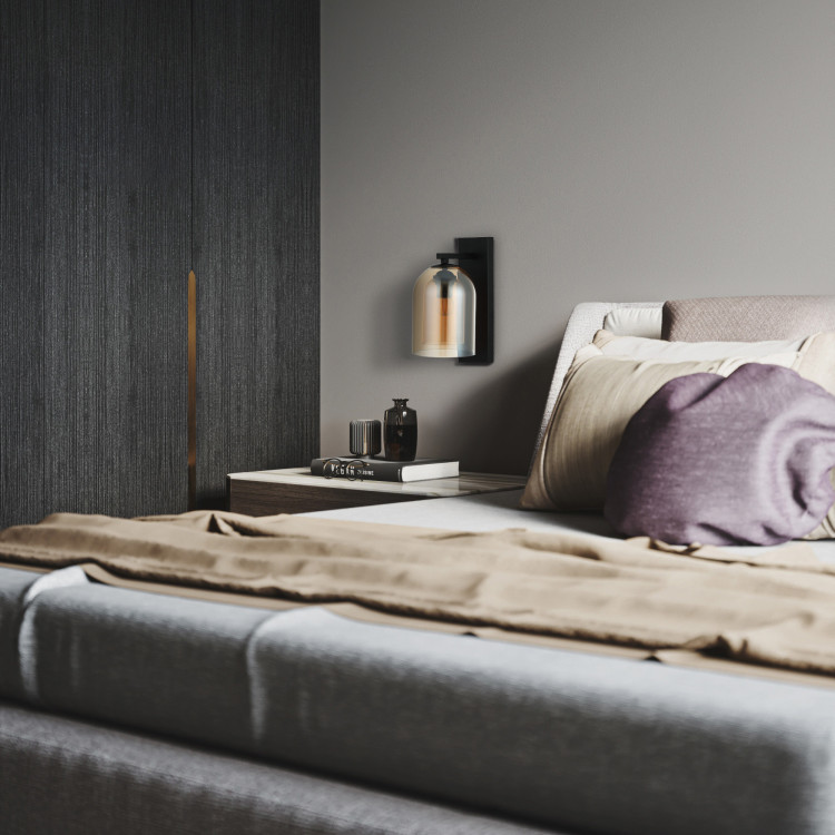 Kinkiet Elaris bursztynowy 1xE27 - 11385