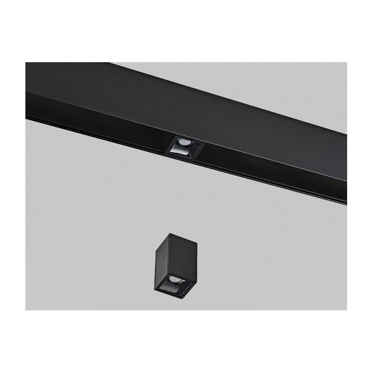 Reflektor do szynoprzewodów Magnetic Star czarny LED 3000K - 1674