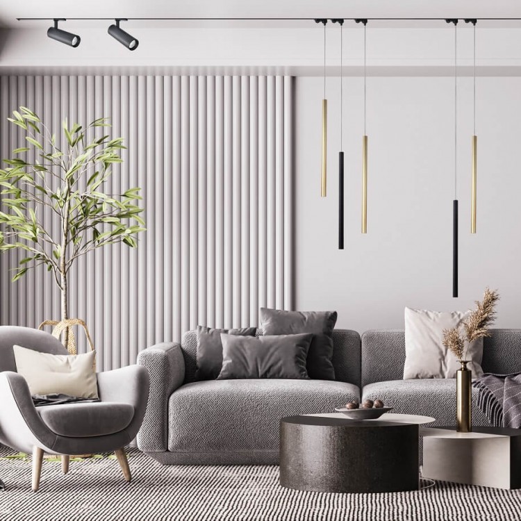 Reflektor do szynoprzewodów Magnum 3F czarny LED CCT - 2188