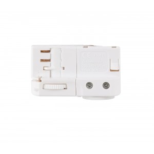 Wózki do lamp wiszących do szynoprzewodów 3F białe