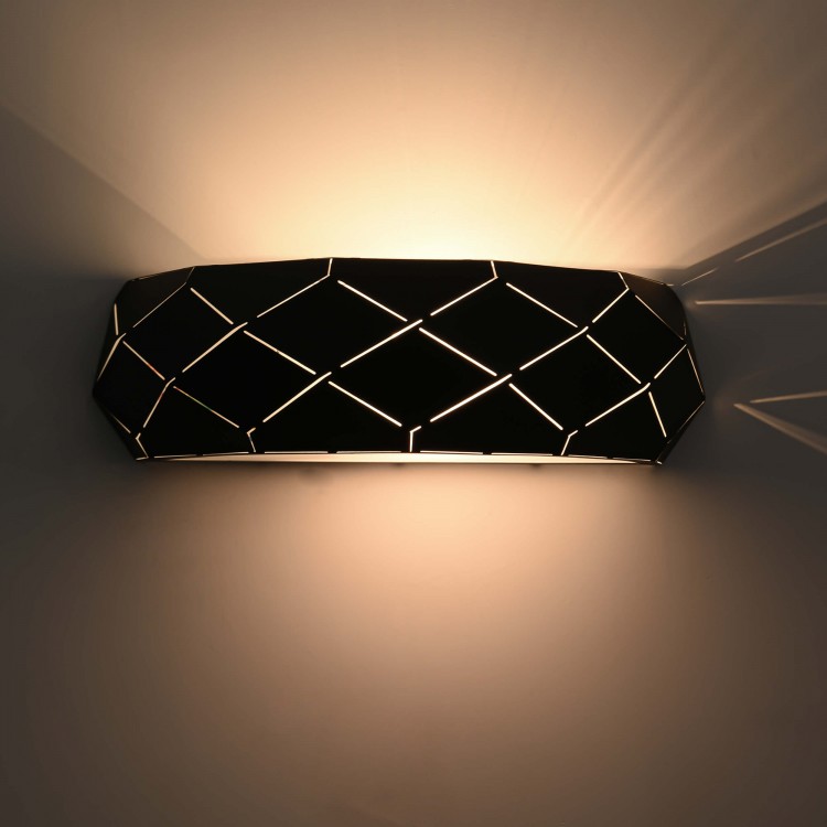 Kinkiet Reus czarny 1xE27 - 3083