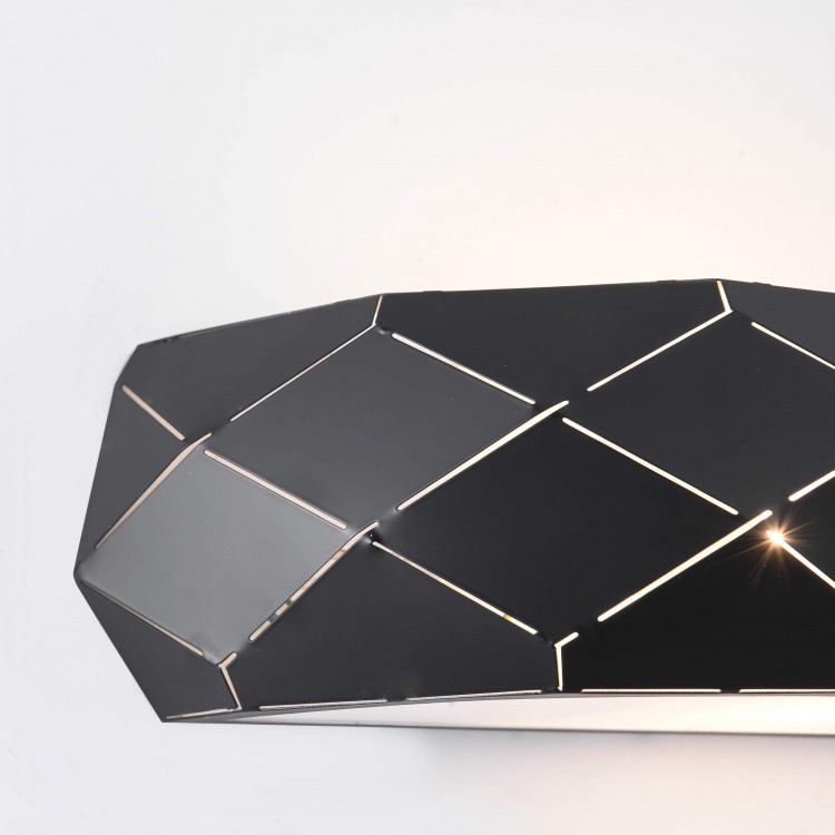 Kinkiet Reus czarny 1xE27 - 3085