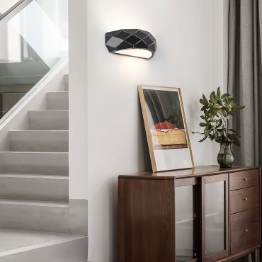 Kinkiet Reus czarny 1xE27