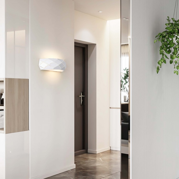 Kinkiet Reus biały 1xE27 - 3098