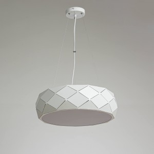 Lampa wisząca Reus biała 3xE27