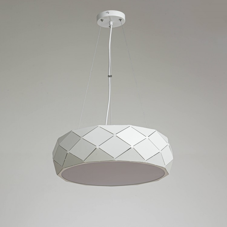 Lampa wisząca Reus biała 3xE27 - 3132