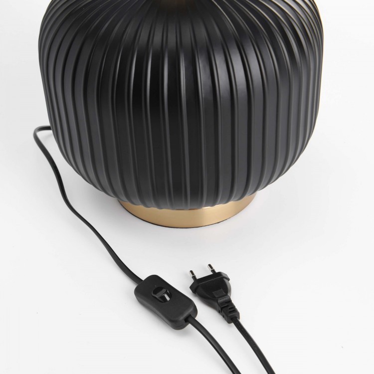 Lampa stołowa Tamiza 48 cm czarna 1xE27 - 3160