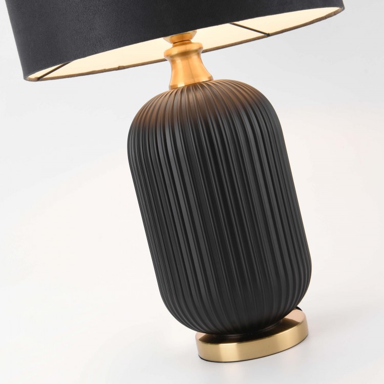 Lampa stołowa Tamiza 65 cm czarna 1xE27 - 3169