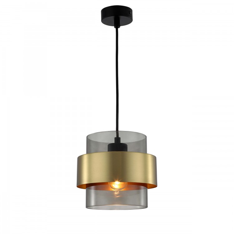 Lampa wisząca Miele dymna 1xE27 - 3182