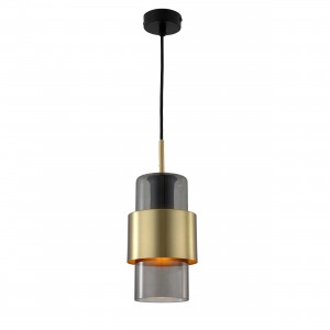 Lampa wisząca Miele dymna 1xE27