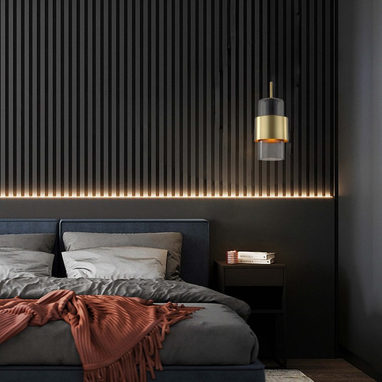 Lampa wisząca Miele dymna 1xE27 - 3191