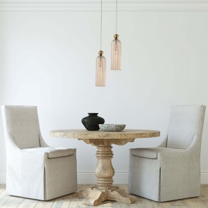 Lampa wisząca Piega 1 amber 1xE14