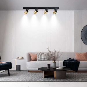 Spot Snow SET złoty 1F 4xGU10