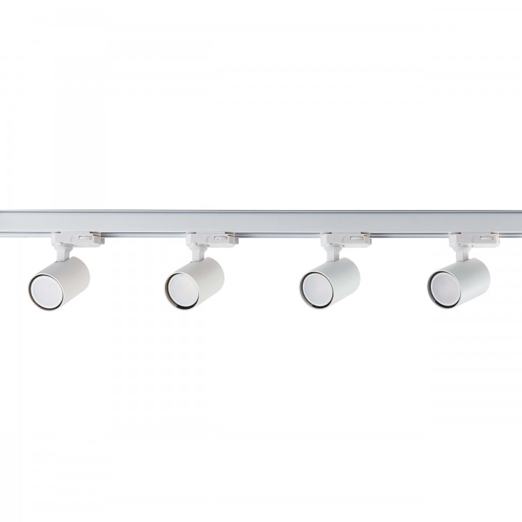 Zestaw oświetlenia szynowego Snow SET 3F biały 4xGU10 - 3257