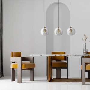 Lampa wisząca Arette złota 3xE27